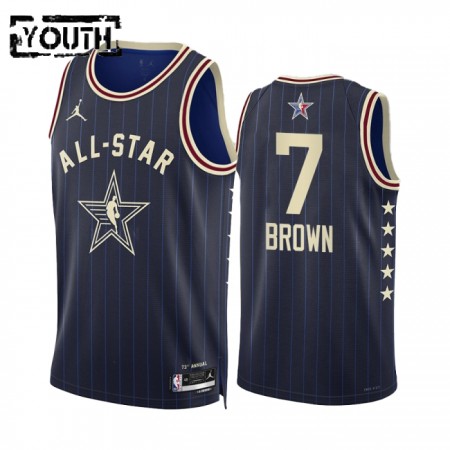 NBA Børn Trøje All-Star 2024 Eastern Conference Jaylen Brown Navy Swingman NBA Børn Trøje All-Star 2024 Eastern Conference Jaylen Brown Navy Swingman